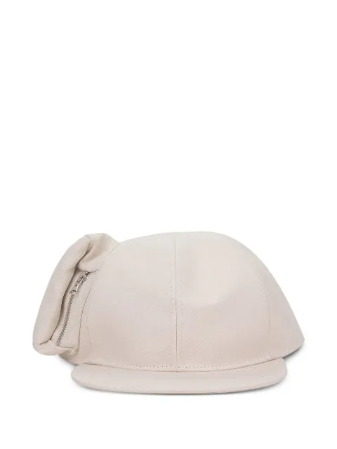 Who Decides War Window zip-detail baseball cap