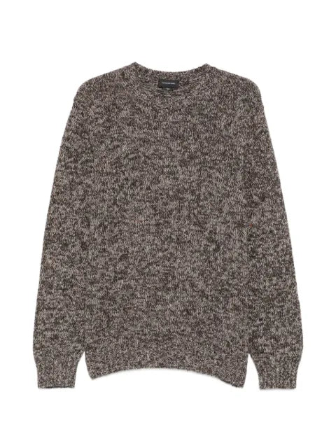 Tagliatore Salen marl-knit sweater