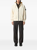 Stone Island 6100009 organic cotton fleece hoodie